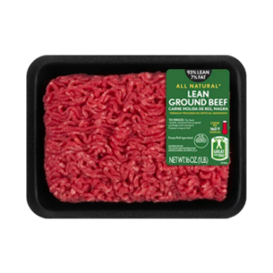 Beef Keema All Natural* 93% Lean/7% Fat Lean Ground Beef, 1 lb Tray